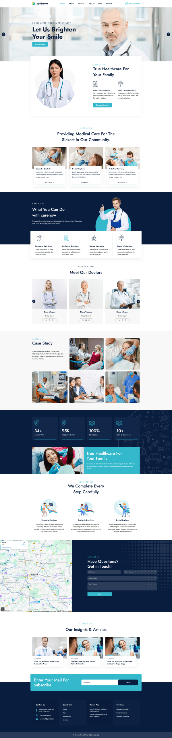 Website phòng khám